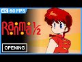 Ranma ½ Opening | Creditless | 4K 60FPS Remastered