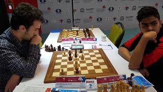 Final moments of Abhimanyu Puranik beating Aram Hakobyan to win silver medal at World Juniors 2018