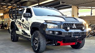 Ep.39รีวิวTRITON หัวเดี่ยวยกสูง4X4เกียร์M/T ราคารถ699,000บาทแต่งชุดเหล็กรอบคัน ดาวน์เพียง65,000บาท