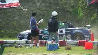 2002 Rd.4 スポーツランドTAMADA  衝撃映像 全日本ジムカーナ