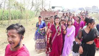 bhojpuri dj song tharu wedding dance