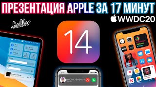 Вся конференция WWDC за 17 минут - iOS 14, macOS Big Sur, iPadOS, WatchOS #Apple