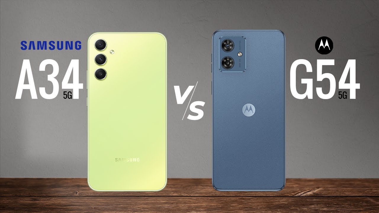 Samsung Galaxy A34 5G Vs Motorola Moto G54 5G - YouTube