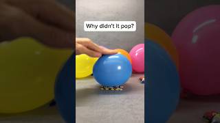 為什麼氣球不會破Balloon Experiment #balloon #science #fyp #trending #shorts #satisfying