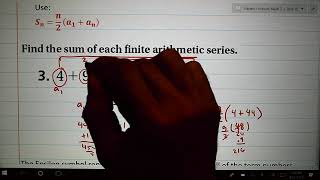 12.4 Arithmetic Series (H)