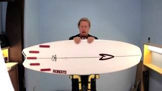 Wave Tribe Surfboard Review - Roberts 3DF