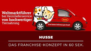 Selbstständig im Tierfutter-Vertrieb - Franchise mit Husse in 60 Sekunden