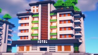 Minecraft - Tutorial for Making a Luxury Hotel!