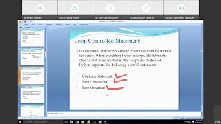 Python Programming Session-7 while loop, break, continue, pass