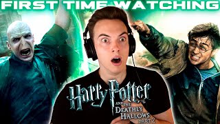 *IN SHOCK!!* HARRY POTTER and the DEATHLY HALLOWS: part 2 REACTION | First Time Watching | Review