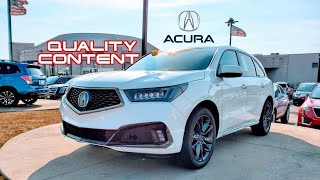 2019 Acura MDX A-spec interior quality check