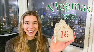 DAY 16 - A Fancypants Meal in Brooklyn | Vlogmas 2022 | Knitty Natty