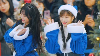 [4K]191221 러블리즈 - 종소리 지애 포커스 직캠 (Lovelyz - Twinkle YOO JIAE focus fancam) (영등포 타임스퀘어 게릴라 이벤트)