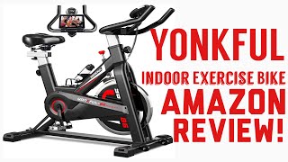 YONKFUL Exercise Bike For Stationary Indoor Cycling Amazon Review