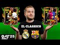 Montei a Seleção do EL CLASSICO BARÇA x REAL no FC MOBILE 25