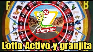 LOTTO ACTIVO Y GRANJITA_Los Mejores DATOS para Ganar!- 30-01-2025.