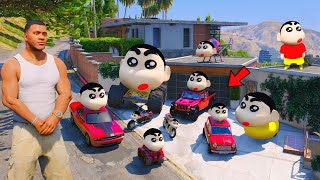 Shinchan & Franklin Collecting Shinchan Super Car in Gta 5