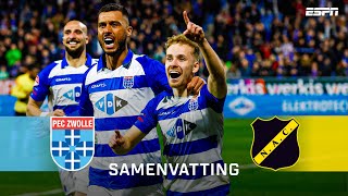 TE KORTE TERUGSPEELBAL met FATALE GEVOLGEN 😳 | Samenvatting PEC Zwolle - NAC Breda