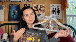 A Crochet Noob Makes a Crochet Hanger Cover!