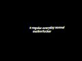 “Everyday Normal Guy 2” English Song Black Screen Status