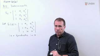 Linear Algebra 12: Vandermonde determinant (Ch5 Pr2)