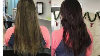 HOW TO GET DIMENSION IN THE HAIR BY ADDING LOWLIGHTS.