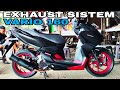 ALL NEW HONDA VARIO 160 PROSES PEMBUATAN KNALPOT MODEL BULAT DAN TES JALAN REKUES SUARA HASILNYA