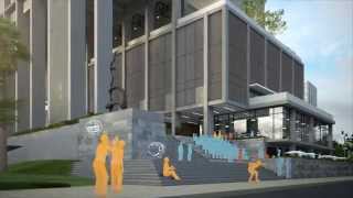 RMUTK Sport Center Design Competition 3D Animation by DOF