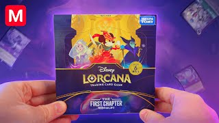 Disney Lorcana TCG – A magical First Chapter Booster Unboxing! ✨