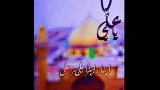 Apna Qibla Ali Apna Kaaba Ali - Shia Qaseeda Manqabat Whatsapp Status