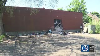 Cleanup underway at vacant New Haven school after complaints about trash, illegal dumping