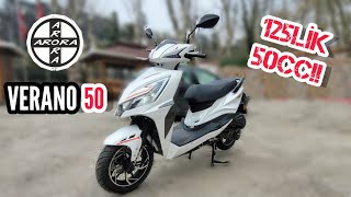 Arora Verano 50 (125lik Özel Seri) | Motosiklet Vizyonu