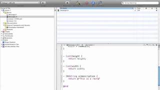 Objective-C on the Mac L7 - description