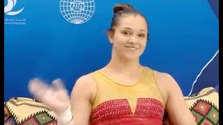 ANASTASIIA BACHYNSKA 2021 DOHA WORLD CUP EVENT FINAL