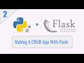 Flask CRUD Application With SQLite| Tutorial 2 | Python Flask