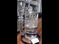 hbking k232 glass water pipe recyler bong bubbler