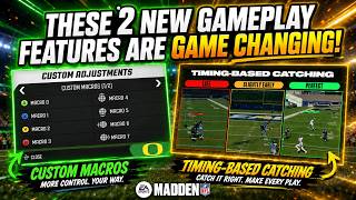 THESE 2 MADDEN 27+CFB 27 GAMEPLAY FEATURES ARE GAME CHANGING!