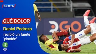La fuerte entrada contra Daniel Pedrozo, en Colombia vs Paraguay: ¿era para expulsión?