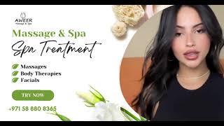 ✨ Unwind • Refresh • Glow Discover the ultimate escape at Aweer Spa – where luxury meets wellness.✨
