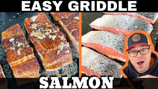 Salmon on the Griddle - Healthy Griddle Recipe