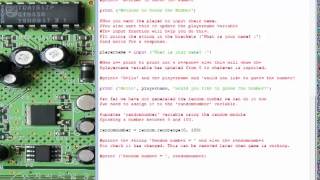Python 3 Programming 1. 4 Guess the Number