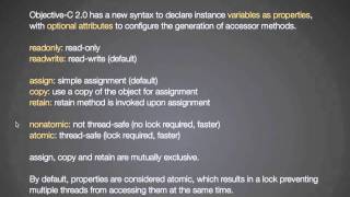 appBuilderTV.com Objective-c Attributes