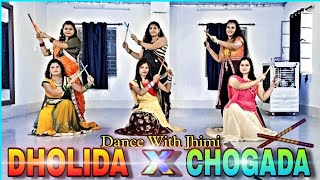 Dholida X Chogada (Loveyatri) | Aayush,Warina | Navratri Special |Garba | Dandiya | Dance With Jhimi