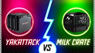 YakAttack Crate vs Milk Crate