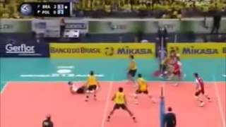 El mejor libero de voleibol: Sergio Dutra