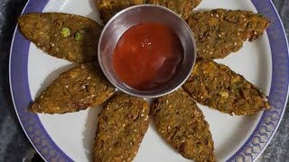 हरे मटर और पोहे की एकदम क्रिस्पी कटलेट रेसिपी #Crispy Matar \u0026 Poha Cutlet #Green Peas Cutlet#snacks