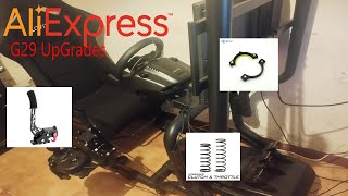 AliExpress Logitech G29 upgrades, HandBrake, Magnet Shifter Paddles MOD and new Springs