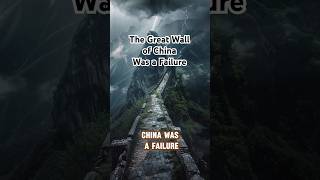 The Great Wall of China Was a Failure