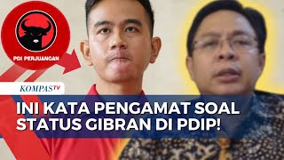 Jadi Cawapres Prabowo Subianto, Apa Status Gibran Rakabuming Raka di PDIP? Ini Kata Pengamat!