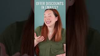 Yes or No... Discounts in Emails? | Quick Shopify Tips #shorts